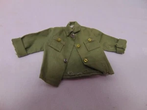 Original GI JOE Green army button down green Shirt Tag Hong Kong British Crown - Picture 1 of 6