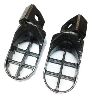 Estriberas de acero para motocross MX para Yamaha YZ80 WR250 YZ125 YZ250 WR500 WR200 gris Foto 1 de 4