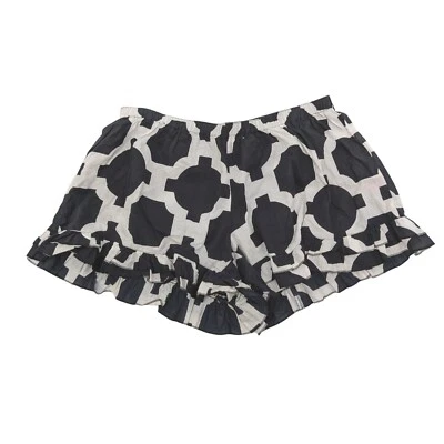 Pantalones cortos de pijama Buckhead Betties Lounge para mujer L negro blanco cintura elástica Foto 1 de 4