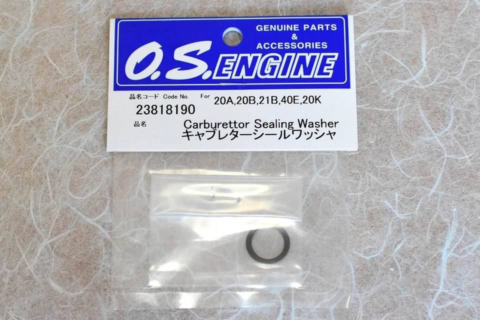 OS Engines Carb Sealing Washer 50SX-H 23818190 NEW OEM Replacement - Image 1 of 1