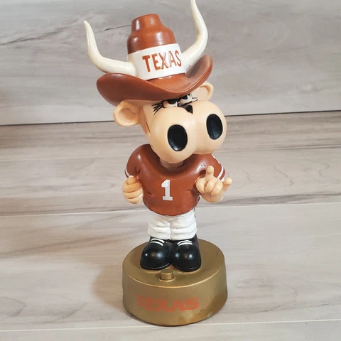 University Of Texas Mascot Bobblehead Longhorns Football RARE Sound #1 Gemmy Cover
