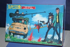 LUPIN 3RD Lupin 3rd, Jigen and Fiat 500 Gunze Japan - Picture 1 of 5