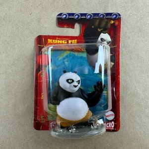DreamWorks Kung Fu Panda Micro Figure Toys Po Panda Black & White 2 Inch - Picture 1 of 9