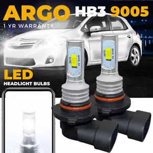 Fits Toyota Auris 2006-12 Led Headlight High Main Beam Xenon White 6000K Bulbs - Picture 1 of 13