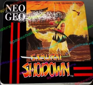 CUSTOM Replacement Label Samurai Shodown Neo Geo AES Laminate Vinyl Sticker - Picture 1 of 1