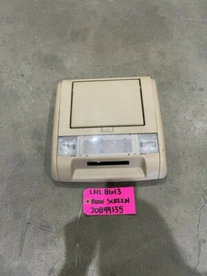 14 GMC SIERRA DENALI 3500HD OEM REAR SEAT DVD ENTERTAINMENT 8" SCREEN 20844135 - Image 1 of 4