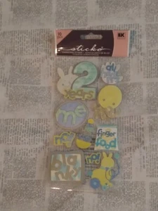 STICKO 2 YEARS OLD two Blanky NO Toys Play Finger Food Toddler Stickers - Picture 1 of 2