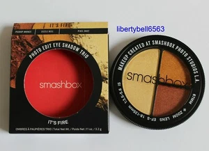 Smashbox Photo Edit Eye Shadow Trio - IT'S FIRE - FULL SIZE 0.11oz - New In Box - Picture 1 of 2