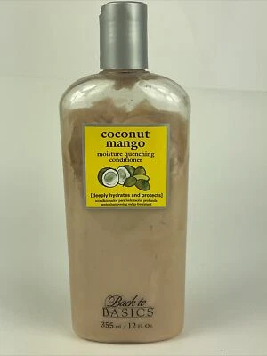 Back to Basics Coconut Mango moisture quenching conditioner 12 oz new - Image 1 of 4