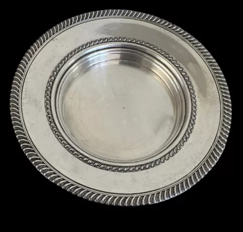 Antique European Sterling Silver Candy Nut Dish Bowl #343 4 Ounces Signed Cover