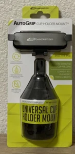 📀 Bracketron AutoGrip Cup Holder Mount Universal - Black/Grey (NEW) - Picture 1 of 3