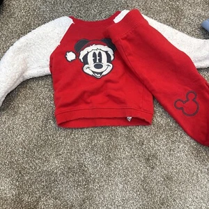 Disney Store Christmas Boys Set 18-24M  - Picture 1 of 4