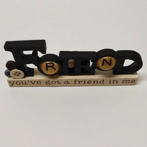 Blossom Bucket You've Got A Friend In Me Plaque - Barbara Llyod - Picture 1 of 6