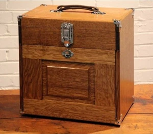 Gerstner & Sons Model 1403 Golden Oak Aficionado Travel Bar USA MADE! NO TARIFF! - Picture 1 of 5