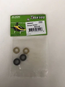Align TRex 500 Helicopter Damper Rubber/Black 80' H50022T MIP T-REX - Picture 1 of 2