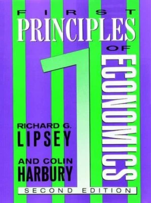 First Principles of Economics by Harbury, C. D. Paperback Book The Fast Free - Image 1 of 2