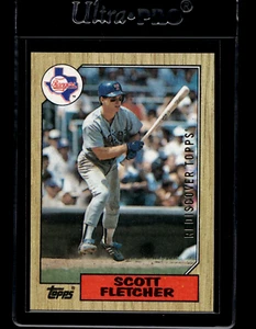 2017 Topps 1987 Stamped Buybacks  Gold #462 Scott Fletcher - Picture 1 of 2