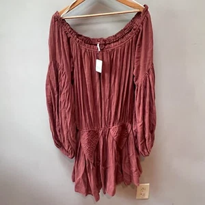 New Free People Gaia Mini Dress- Size M - Picture 1 of 7