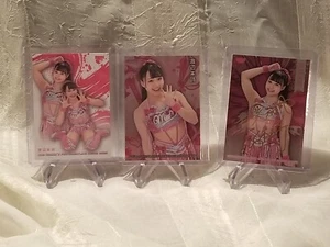 2025 BBM Miu Watanabe SP Foil + Kira Insert + BASE CARD ALL 3! TJPW - Bild 1 von 2