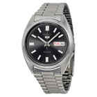 Seiko 5 Automatic Black Dial Stainless Steel Men's Watch SNXS79K1