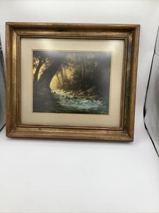 Dalhart Windberg Dawns Serenity Kunstdruck mattiert atemberaubender Texas Künstler 13,5”x 15” - Bild 1 von 5