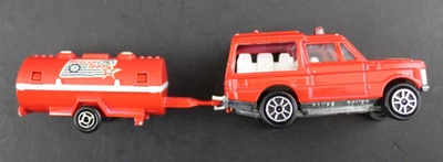 Vintage Majorette #246 Range Rover Fire Engine and Tanker Rescue Team (Q) - Image 1 of 4