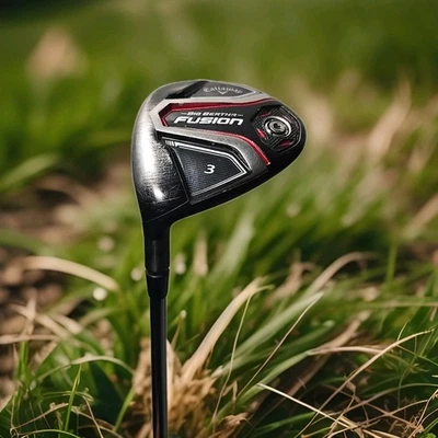 LH Callaway Big Bertha Fusion 3 wood Golf Club F3 regular Graphite shaft UPC248 - Image 1 of 4