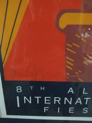 1979 Albuquerque International Balloon Fiesta Poster  Orig  S/N John Martinez - Image 1 of 4