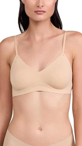 Calvin Klein Bralette unsichtbar Gel Draht leicht gefüttert BEIGE XS - Bild 1 von 7