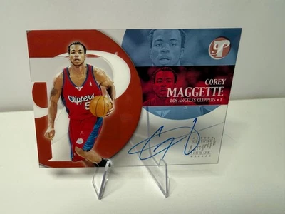 Corey Maggette 2002-03 Topps Pristine Personal Endorsements Auto #PE-CM Clippers - Image 1 of 4