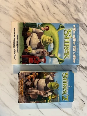 Shrek And Shrek 2 VHS - Image 1 of 4