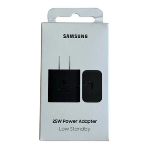Samsung 25W In-Wall Power Adapter USB-C Fast Charger w/ Low Standby - Zdjęcie 1 z 2