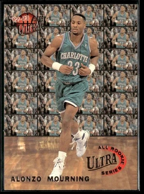1992-93 Ultra Alonzo Mourning All-Rookie Series - Image 1 of 2