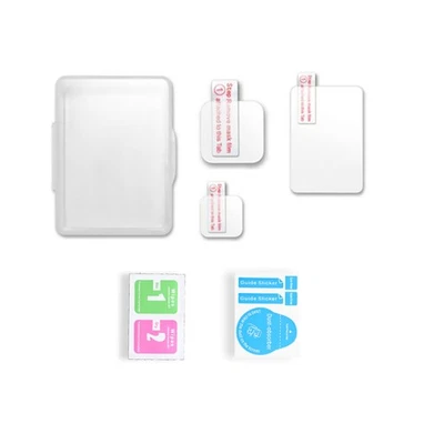 Camera Tempered Glass Film Set Front&Rear Screen & Lens For Gopro 9/10 Black A - Image 1 of 4