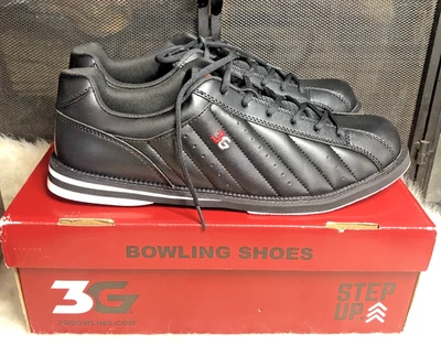 3G Kicks Unisex Bowling Shoes Black Men’s 14 / Women's 16 - Image 1 of 4
