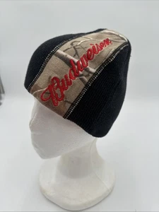 Cappello vintage Budweiser Camp e berretto nero - Foto 1 di 17