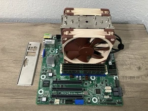 Asrock ROMED8U-2T 10GBe MATX + AMD EPYC 7313P CPU + 256GB RAM + Noctua Cooler - Photo 1/5