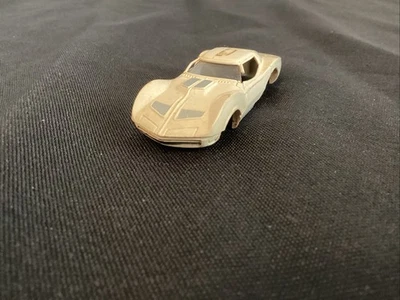 Vintage Aurora White Mako Shark Corvette Slot Car Body Only - Image 1 of 4