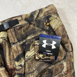 NUEVO Under Armour ColdGear Mossy Oak Infinity Camuflaje Caza Vellón Forrado Pantalones XXL - Imagen 1 de 12