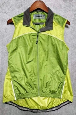 Novara Women's Size L Cycling Rain Jacket Convertible Vented Reflective - Image 1 of 4