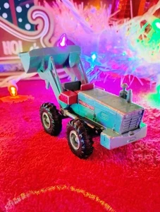 Vintage Matchbox M-4 Major Pack Aveling-Barford Loading Shovel Tractor Blue 1960 - Picture 1 of 12