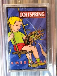 RARE ORIGINAL OFFSPRING AMERICANA CASSETTE USA EDITION HYPE STICKER SEALED INDIE - Imagen 1 de 4