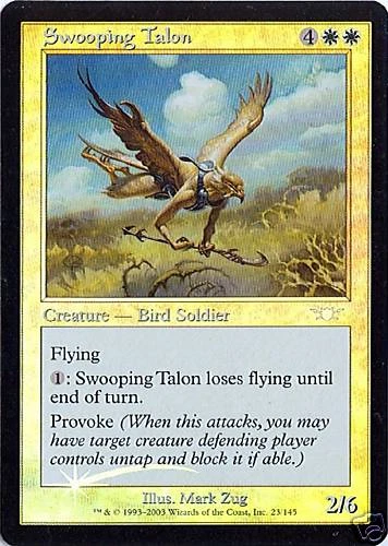 MTG - Legions - Swooping Talon - Foil - NM - Image 1 of 1