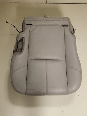 07-13 GMC Sierra 1500 2500 3500 Cubierta de asiento de cuero inferior del conductor GRIS IZQUIERDO V4R Foto 1 de 4
