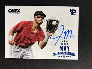 Jacob May White Sox Signed 2016 Onyx AUTO Baseball Card #JM-PEA16 Autograph - Picture 1 of 2