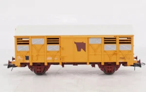 Roco 46441 Carro chiuso SNCF tipo Gs per trasporto animali, livrea gialla epIV - Foto 1 di 3