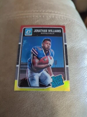 Jonathan Williams 2016 Donruss Optic Rated Rookie Red Yellow #176 Rookie Bills - Image 1 of 2