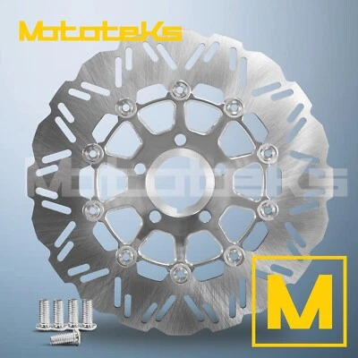 SÚPER RADIOS DE ACERO INOXIDABLE ROTOR TRASERO HARLEY 11.5 PARA MODELOS HARLEY DAVIDSON Foto 1 de 4