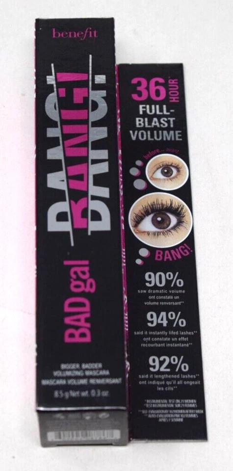 Benefit BADgal Bang 36-Hour Full-Blast Volumizing Mascara - Black