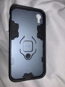 Shockproof Ring Stand Mount Rugged Hybrid Case For iPhone XR - Picture 1 of 4